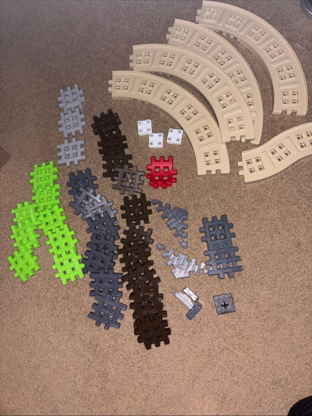 Little Tikes waffle blocks Construction Track Connector